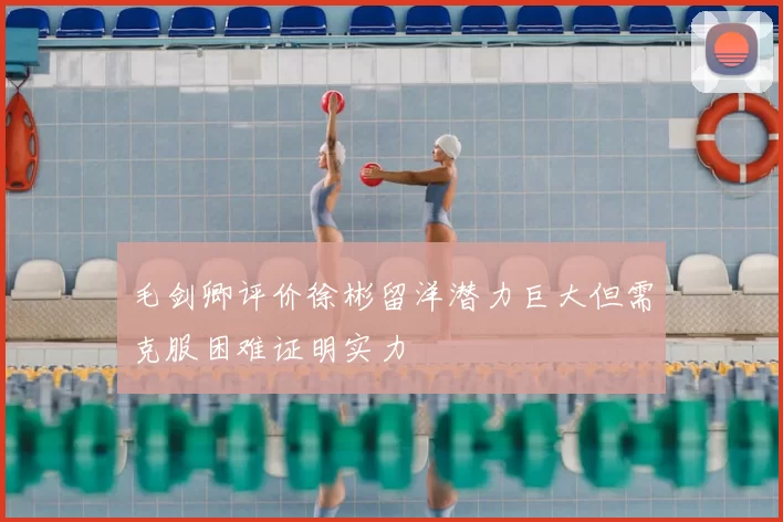 毛剑卿评价徐彬留洋潜力巨大但需克服困难证明实力