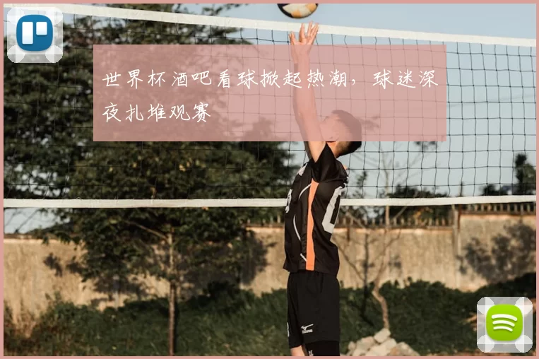世界杯酒吧看球掀起热潮，球迷深夜扎堆观赛