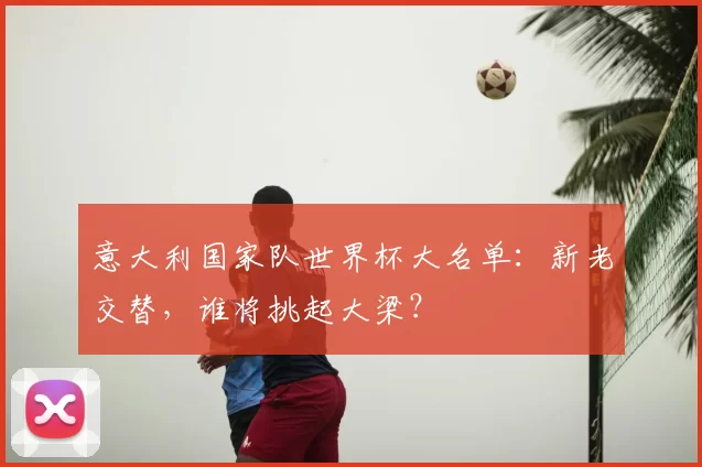 意大利国家队世界杯大名单：新老交替，谁将挑起大梁？